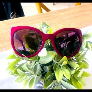 Pink Chanel sunglasses